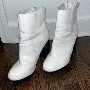 White boots
